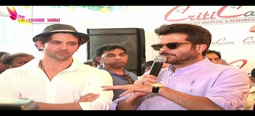 Anil Kapoor Arriving @ New Branch of Criticare Hospital !
