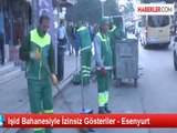 IŞİD Bahanesiyle İzinsiz Gösteriler