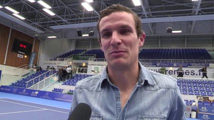 Romain Danzé à l'Open de tennis de Rennes