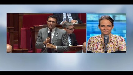 Julien Aubert (UMP) se défend : "Madame la présidente, c'est la femme du président"