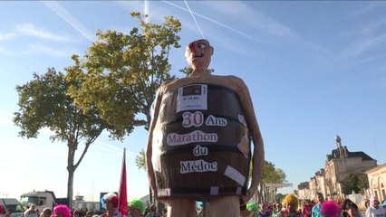 Avant départ Marathon du Medoc 2014