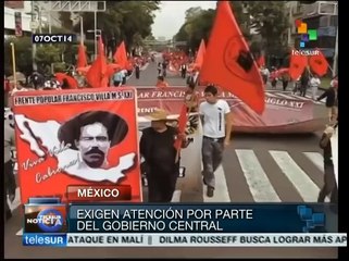 Labriegos mexicanos exigen al gobierno mejoras en el campo