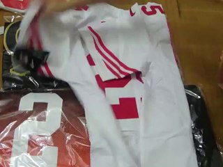 2014 new NFL jersey Elite Jerseys unboxing review