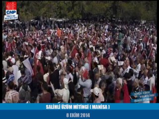 SALİHLİ ÜZÜM MITINGI (MANİSA ) 08/10/2014