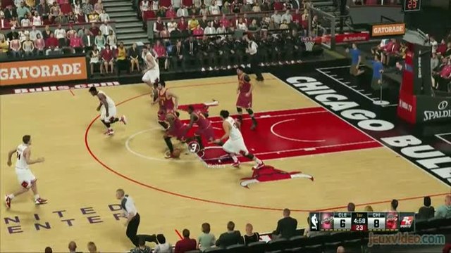 Gaming live NBA 2K15 - Retour sur les parquets PS4 ONE