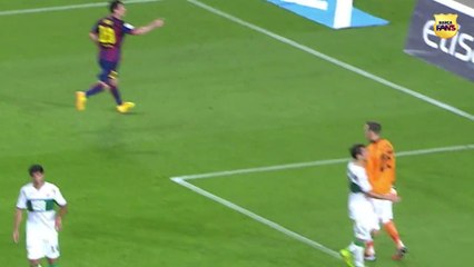 HIGHLIGHTS - FC Barcelona - Elche, 3-0 (Season 2014/15)