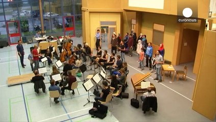 Trinta refugiados sírios e uma ópera de Mozart