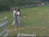 StanFil Love - Poljubac preko ograde-Stanije i Filipa  Stanija   Filip  Farma 4 02.06.20132