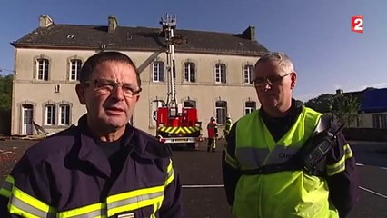 Un village du Morbihan frappé par la foudre