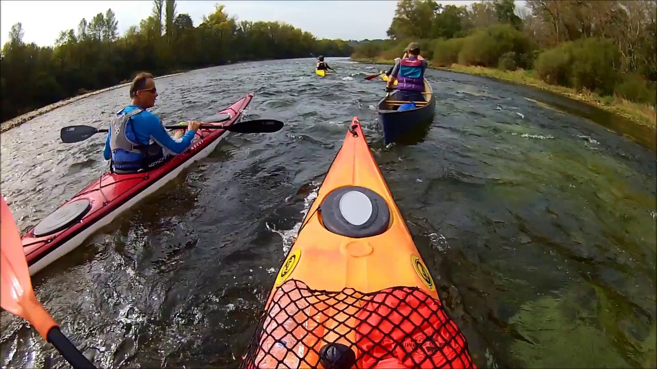 Sortie en kayak de mer sur l'Ain