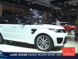 Le Range Rover Sport SVR en direc du Mondial de l'Auto 2014