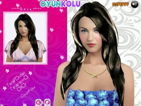 Megan Fox Makyaj Yapma Oyununun Oynanış Videosu