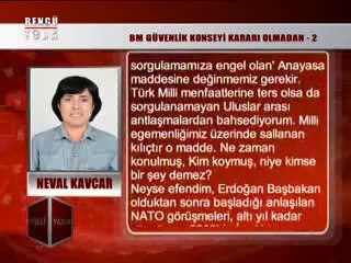 KÖŞELİ YAZILAR - NEVAL KAVCAR 08.10.2014