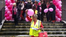 La marche rose contre le cancer du sein