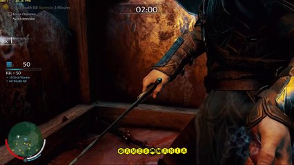 Shadow of Mordor - 10 Stealth Kill Slavers