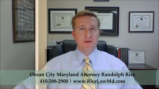 Ocean City 2nd Degree Assault Lawyer Randolph Rice