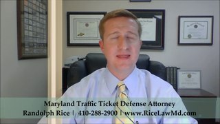 What is the Penalty for Driving Without a License in Maryland Attorney Randolph Rice