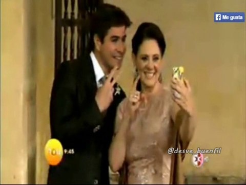 Érika Buenfil Y Parte Del Elenco ‪#‎LaGata‬ {Detrás D Cámaras Boda PabloY Esmeralda} HOY