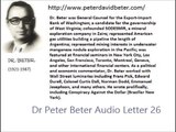 Dr Peter Beter Audio Letter 26 - September 30, 1977 - War in Space: The Battle of the Harvest Moon; The Last Days of the Rockefeller Empire; The American Dream...In Memoriam
