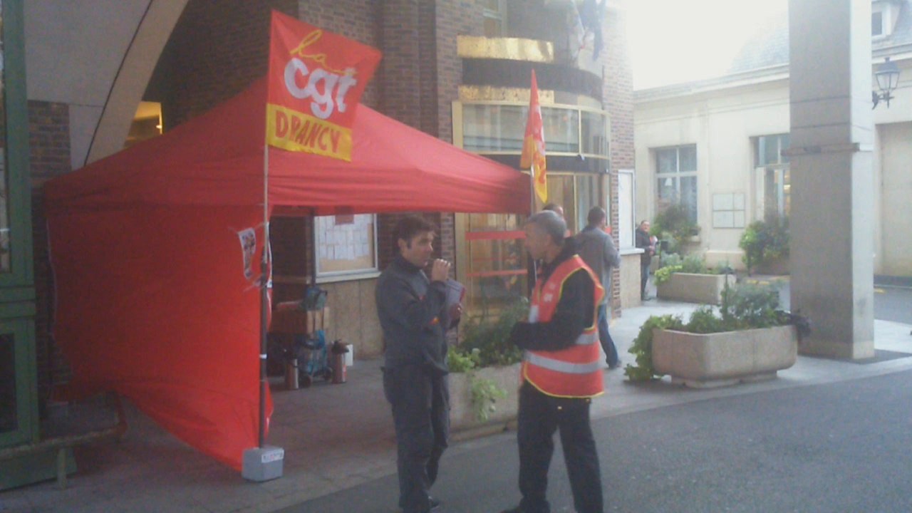 DRANCY INTERDIT DE PUBLICITE CGT