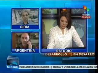 Siria y Cruz Roja dialogan para ayudar a desplazados por el coflicto