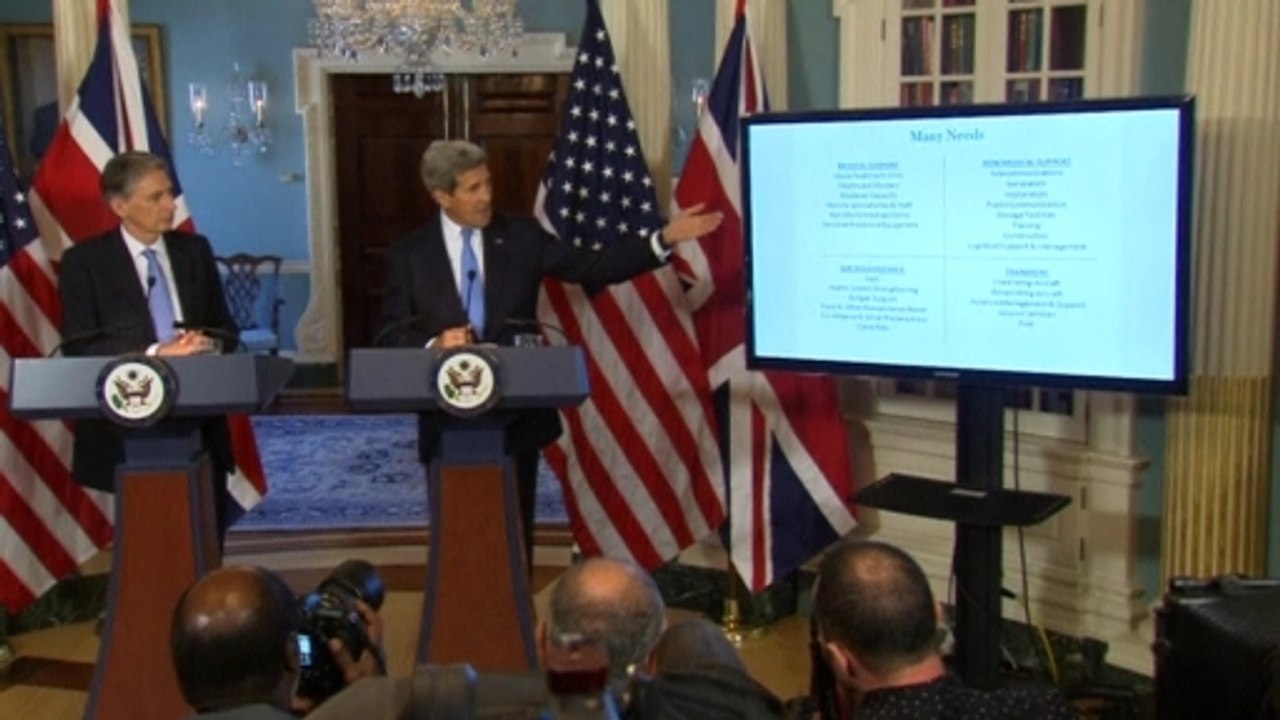 John Kerry urges more countries to step up Ebola fight