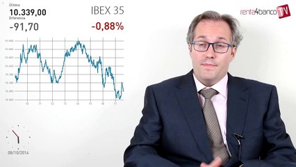 08.10.14 · Jornada negativa en las bolsas - Comentario de los gestores en el cierre del mercado