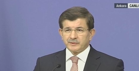 Davutoğlu, Güvenlik Zirvesi Sonrası Açıklama Yapıyor