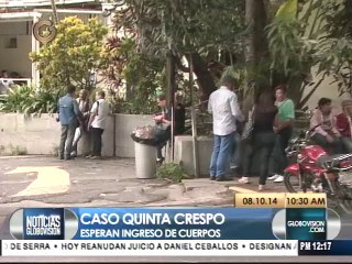 Familiares de fallecidos en Quinta Crespo esperan para retirar cuerpos