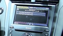 Mondial de l'Auto : Ford Sync 2, reconnaissance vocale et grand écran tactile en vidéo