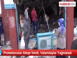 Esenyurt'taki Eylemde Hasar Gören Market Yağmalandı