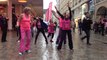 Un flash mob contre le cancer du sein
