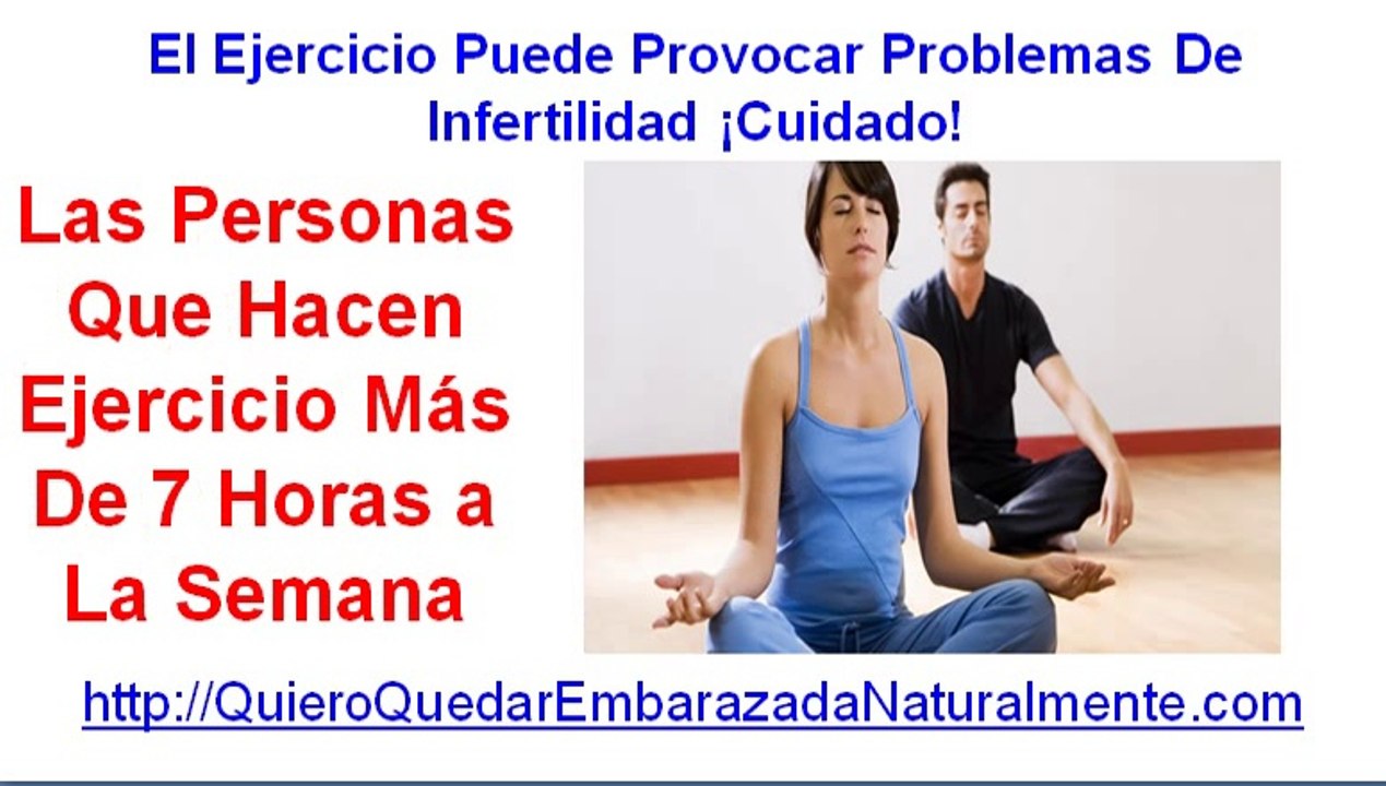 El Ejercicio Puede Provocar Problemas De Infertilidad ¡Cuidado!