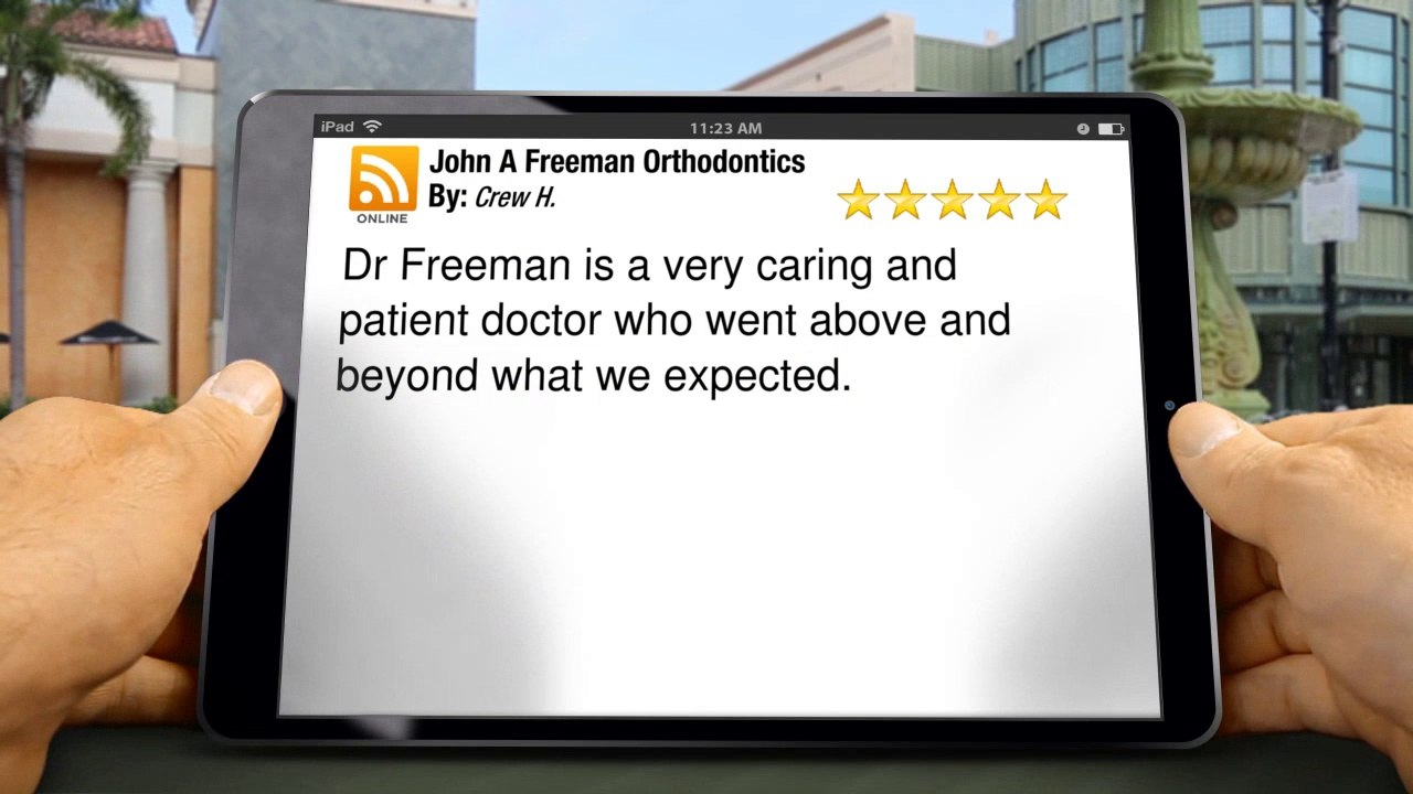 John A Freeman Orthodontics San Luis Obispo         Incredible         5 Star Review by Crew H.