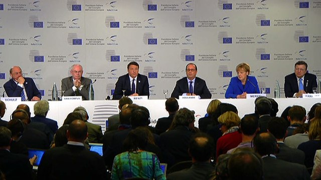 Conférence de presse du Sommet européen sur l'emploi