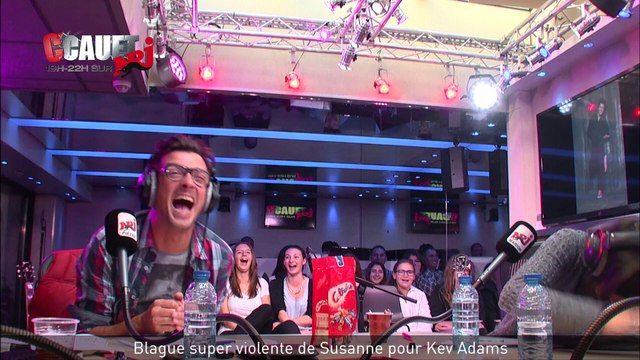 Blague super violente de Susanne pour Kev Adams - C'Cauet sur NRJ