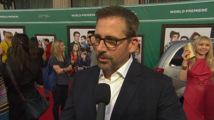 Steve Carell Is Having A Good Day At A "Very Bad Day" Premiere