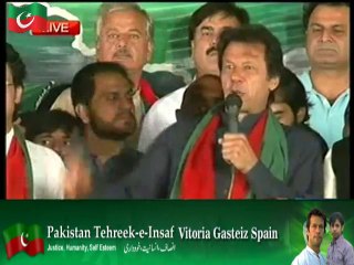 Imran Khan Speech In Azadi March – 8th October 2014