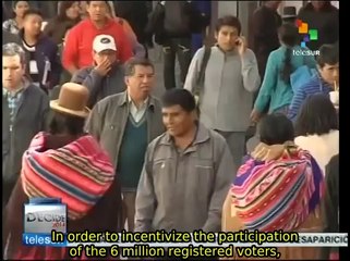 Bolivia bans use of electronic devices at voting stations