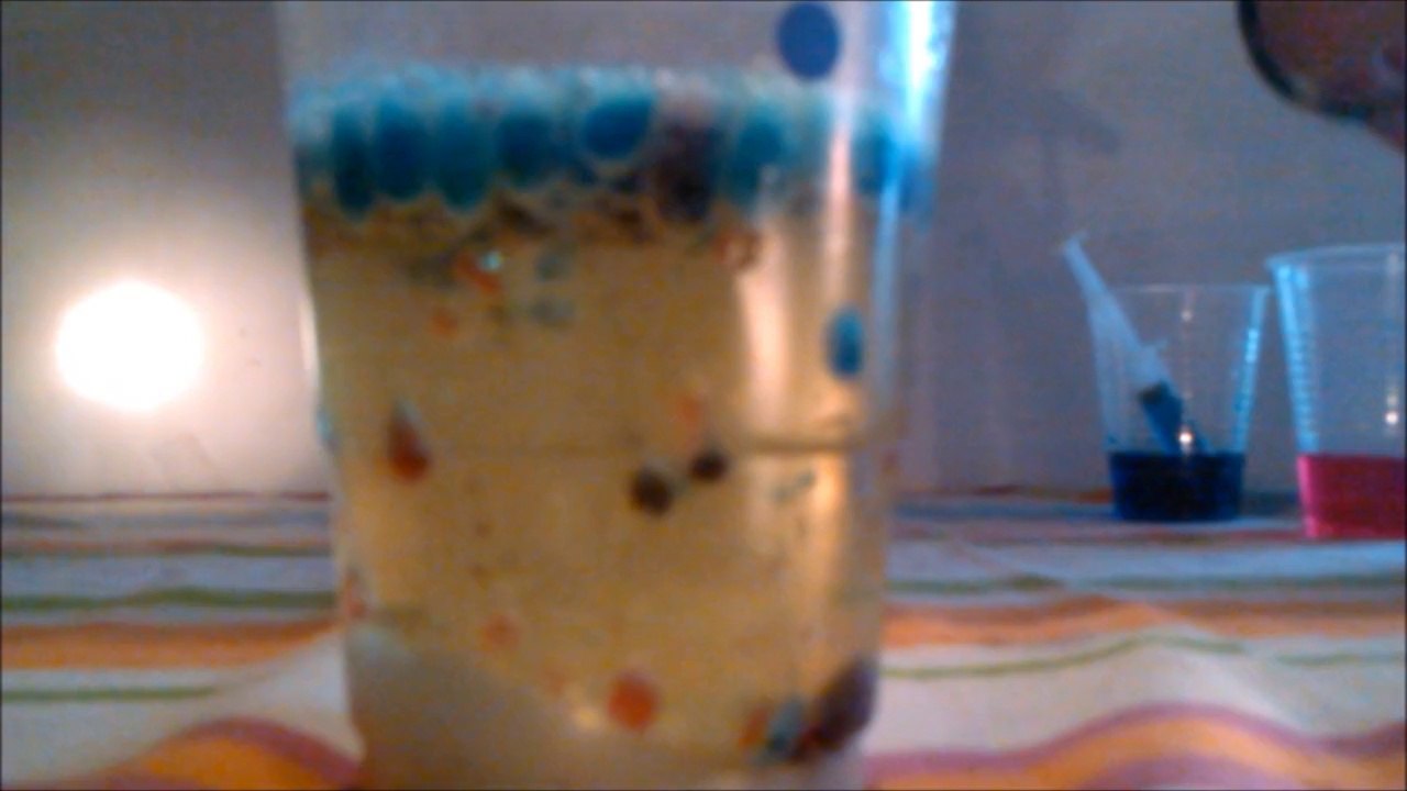 L'expérience de la lampe lave