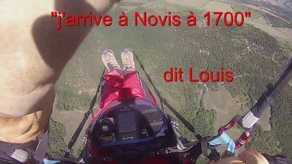 Vol en parapente de Millau à Novis