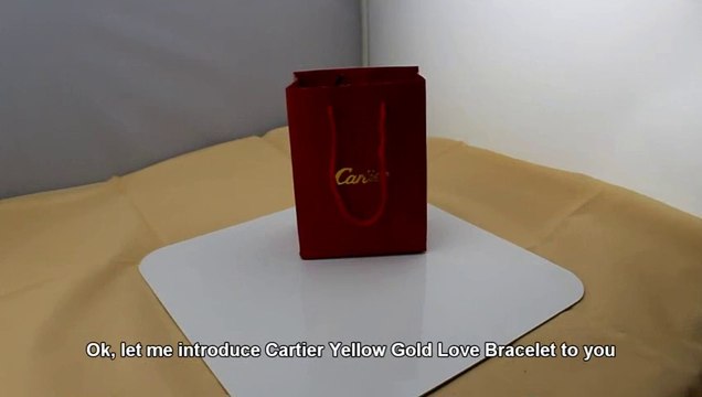 Cartier Love Bracelet-Cartier Love Bracelet Yellow Gold B6035516