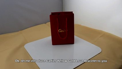 Cartier Love Bracelet-Cartier  Love Bracelet Yellow Gold B6035516