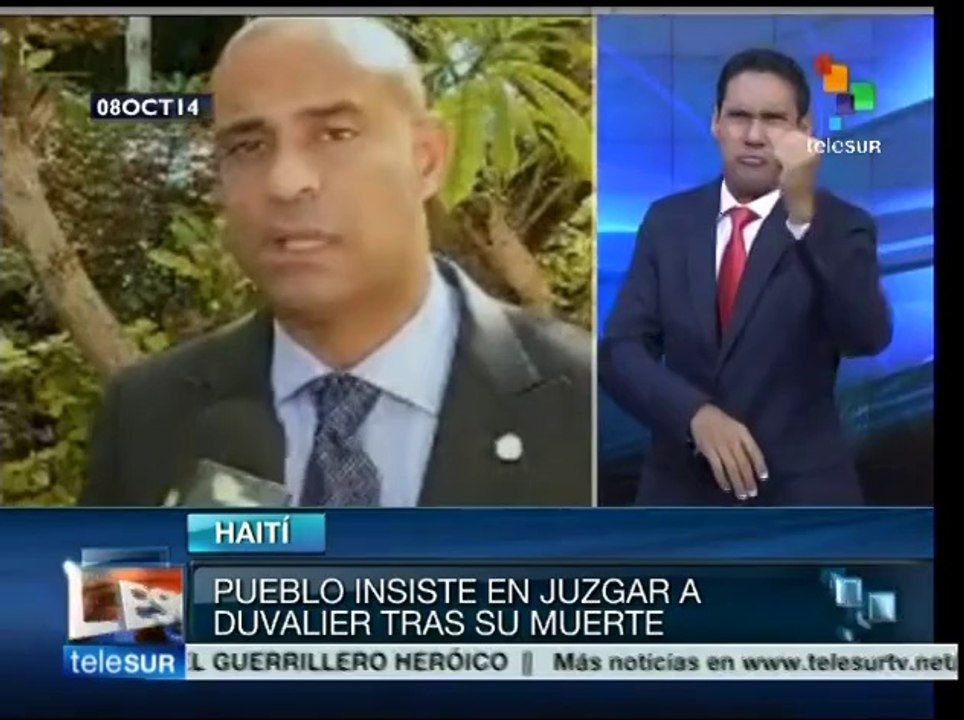 Piden haitianos juzgar post mortem a dictador Duvalier