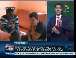 España: migrantes indocumentados sufren abandono del estado