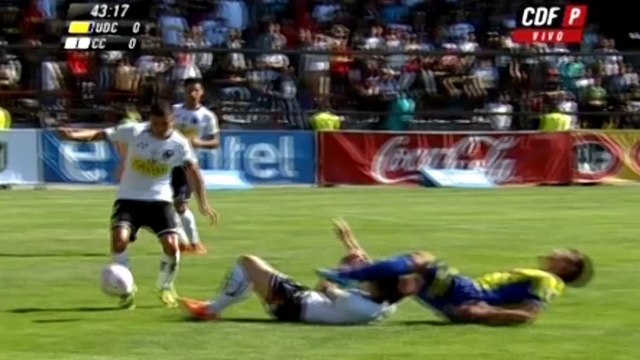 FÚTBOL: Chile: Entrada feroz de Jaime Valdés... sin sancionar