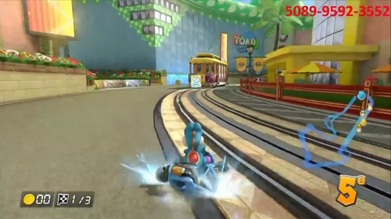 Banano sur Mario Kart 8