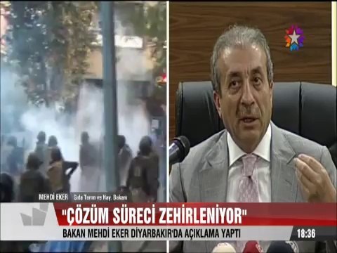 Mehdi Eker Diyarbakır'da yaşanan olaylar için Akıl Tutulması dedi