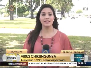 Aumentan a 32 los casos sospechosos de chikungunya en Monagas