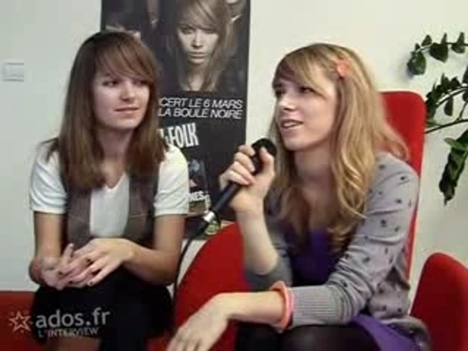 Interview Plastiscines Ados.fr